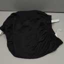 NeColorLife Dining Bench Cover Stretch Jacquard Fabric Thick Cushion Protector for Living Room,Bedroom,Medium Size,Black