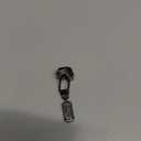 FixNZip Small Black Nickel Zipper Repair Kit | Universal No-Sew Slider Replacement for Pants, Skirts, Fine Garments, and Handbags | Instant and Reusable Zipper Repair Tool | Sizes 1-4