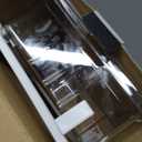 BINO | Pull-out Fridge Organizer | THE HANGER COLLECTION | Fridge Drawer Organizer with 2 Dividers | Clear Pantry Drawer Organizers | Shelf Holder Storage Drawers for Fruits, Veggies & Drinks