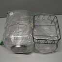 2 Gallon Glass Drink Dispenser with Stand, Stainless Steel Leakproof Spigot and Lid, Glass Drink Dispensers for Parties, Water Beverage Dispenser