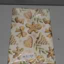 Gingerbread Man Table Runner Country Christmas Gingerbread House Table Runners Seasonal Kitchen Dining Table Decoration for Winter Farmhouse Home Party Banquet Decor 13x72 Inch