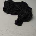 Fisoew Womens Oversized Tees Loose T Shirts Half Sleeve Crew Neck Color Block Cotton Tunic Tops L