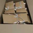 Pinkunn 150 Pcs Easter Basket for Gifts Empty DIY Bulk Party Gift Basket Kit with Handles Market Trays for Packages Wrapping Wedding Party Anniversary Display (16.14"L x 12.4"W x 12.2"H)