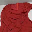 ihot Women's Glitter Party Dresses Sexy V Neck Long Sleeve Faux Wrap Ruched Bodycon Sparkly Night Club Dress, Large 