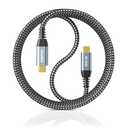 USB C Cable 3.3FT, USB C 3.2 Gen 2X2 Cable, 4K Monitor Video Output, 20Gbps High Speed Data Transfer, 100W Fast Charging, for iPhone 16, MacBook Pro, Dell, LG, ARZOPA, KYY, for Portable Monitor