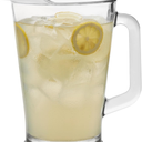 Libbey Large Glass Pitcher - 60 Oz, Clear, Tall, Glass Pitcher with Handle - Traditional Lemonade Jar for Beer , Rum, Punch,Water and More