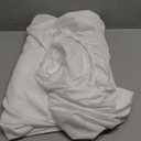 Bare Home Fitted Bottom Sheet Queen Size - Premium 1800 Microfiber - Ultra-Soft Hotel Luxury - Deep Pocket - Durable and Long Lasting - Fitted Sheet (Queen, White)