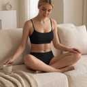 Abonlen Lounge Sets for Women 2 Piece Pajamas Camisole Tops With Shorts Sleepwear Tank Tops