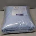 DREAMCARE Queen Sheet Set  4 pcs Cooling Sheets  up to 21 Extra Deep Pocket Queen Sheets  Hotel Luxury Sheets & Pillowcases  Superior Softness 100% Fine Microfiber with Side Pocket  Light Blue