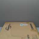 HOOBRO Round Bar Table, 35" Tall Pub Table, with Non-Slip Base for Narrow Space, Bar Height Table for Kitchen, Easy to Assemble, Black BB57BT01