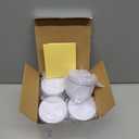 12 Pcs Bridesmaid Gift Scented Candles Valentine's Day Bridesmaid Proposal Candle Soy Wax Flower Candles Sets for Women Maid of Honor Wedding Bridal Shower Favors for Guests(White)