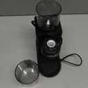 Wancle Conical Burr Coffee Grinder Touch Edition Electric Coffee Bean Grinder - 25 Grind Settings, Precision Timer, Anti-Static, Compact with Air Blower, 200W Motor