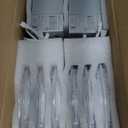 12 Pack 8 Inch LED Recessed Lighting with Junction Box Ultra-Thin, 3000K/4500K/6000K Selectable, 8" Dimmable Canless LED Downlight, 1800LM CRI80 High Brightness 5%-100% Recessed Light