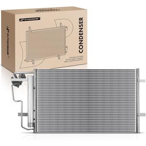 A-Premium Air Conditioning A/C Condenser Compatible with 2010 2011 2012 2013 Mazda 3 2.0L 2.5L, Fit Sedan Only