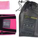 Waist Trimmer for Women, Waist Trainer for Weight Loss,Slimmer Sweat Belt for Men (Pink, XL)