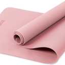 Yoga Mat Non Slip, Pilates Fitness Mats, Eco Friendly, Anti-Tear 1/4" Thick Yoga Mats for Women, Exercise Mats for Home Workout with Carrying Sling and Storage Bag