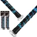 ALIEN PROS Bat Grip Tape for Baseball (2 Grips/4 Grips)  1.1 mm Precut and Pro Feel Bat Tape  Replacement for Old Baseball bat Grip  Wrap Your Bat for an Epic Home Run (2 Grips/4 Grips)