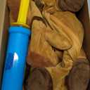 iPlay, iLearn Bouncy Pals Hopping Horse, Toddler Girl Boy Inflatable Bouncing Animal Hopper Toy, Outdoor Indoor Plush Ride on Bouncer, Baby Birthday Gift 18 Month 2 3 4 Year Old Kid - Horse