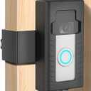 Anti-Theft Doorbell Door Mount,No-Drill Mounting Bracket for Video Doorbell 1/2/3/3 Plus/4/(2020 Release) Not Block Doorbell Motion Sensor for Home Apartment Office Room Rentals, Easy to Install