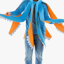 fun shack Adult Octopus Costume - Sea Creature Halloween Outfit for Parties, Events, and Themed Celebrations