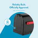 Architectural Mailboxes 7600B-10 MB1 Mailbox, Medium, Black