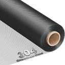 MAGZO 304 Stainless Steel Mesh Window Screen Roll 35in x 16ft - 22 Mesh
Pet Proof Window Screen Replacement, Durable Metal Mesh for Doors, Patio, Pet Cage, Vent & Gutter Guard, Easy to Cut – Black