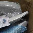 Office Chair - Ergonomic Desk Chair with Adjustable Lumbar Support, Light Grey