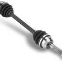 Front CV Axle Shaft for Polaris Sportsman 570 (Touring X2 EPS SP) / Sportsman 450 HO 2015-2022; 1 pcs Left/Right Greased 4340 Chromoly Steel CV Axle Drive Shaft Assembly Replaces for 1332931