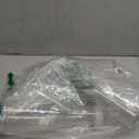 Jucoan 4 Pack 50 oz Plastic Juice Carafe with Lids for Mimosa Bar, Brunch, Clear Water Carafes with Flip Top Lid, Narrow Neck for Iced Tea, Beverage, Milk, Cold Brew, Lemonade, Mimosa Bar Supplies