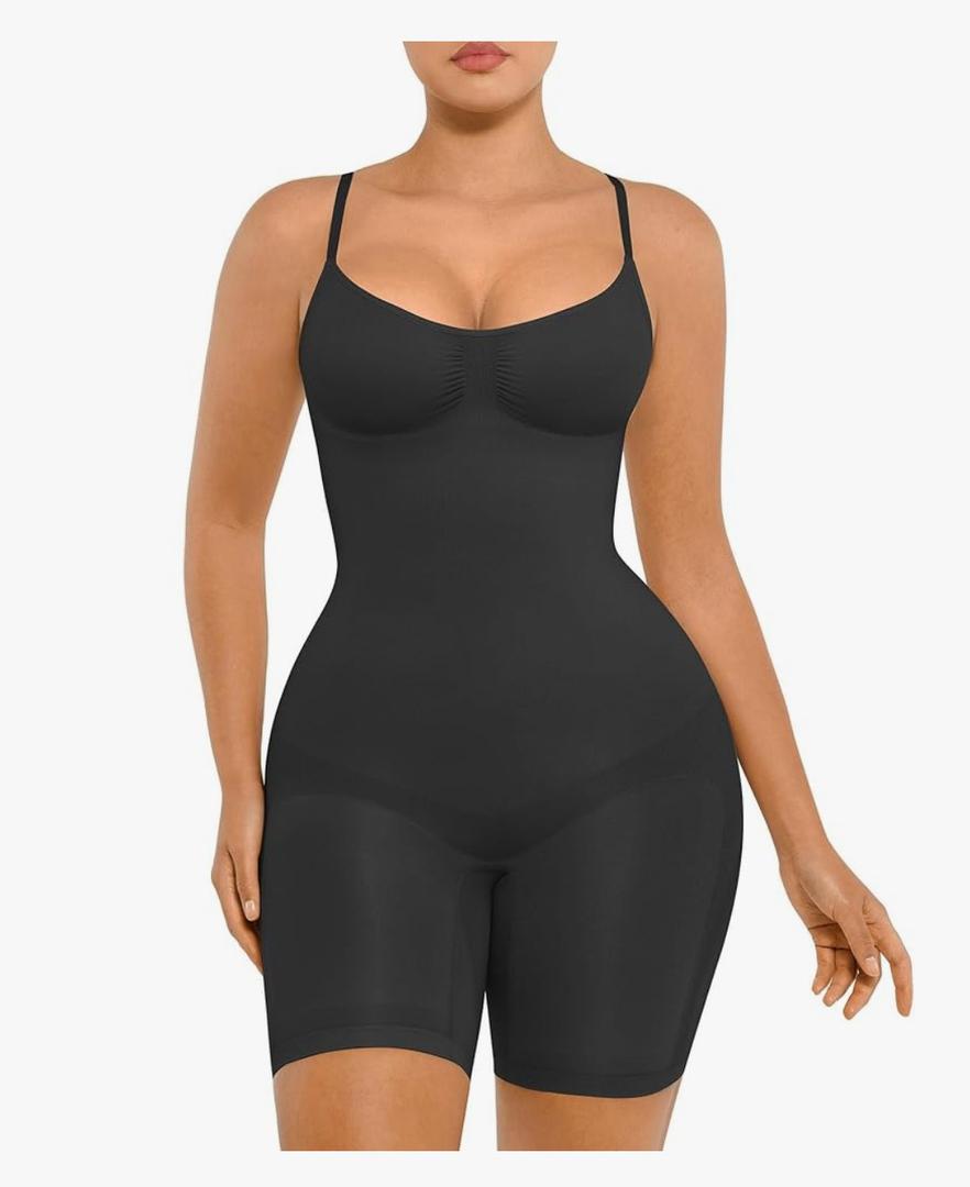 FeelinGirl Shapewear Bodysuit Tummy Control Seamless Sculpting Hip Enhancer Body Shaper for Women,Xl-2 Xl