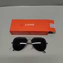 livho Sunglasses for Men Women Aviator Polarized Metal Mirror UV 400 Lens Protection