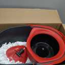 O-Cedar EasyWring Microfiber Spin Mop & BucketFloor Cleaning System + 2 Extra Refills, Red/Gray