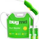 BugMD Blaster Kit - 2 Pack Pest Control Essential Oil Concentrates 3.7 oz and 1 Pest Blaster - Plant-Powered Bug Spray for Home, Insect Killer, Ant Killer for House, Flea Spray for Home, Roach Spray