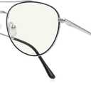 Aviator Reading Glasses for men and Women Blue Light Blocking Lens Spring Temple