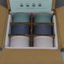 Ramekins 8 Oz Oven Safe, Ceramic Creme Brulee Souffle Dishes, Pudding Custard Cups Ramekin For Baking, Small Dipping Sauce Bowls, Set of 6, Microwave and Dishwasher Safe (Assorted Neutrals)