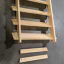Wooden Rack Stand Wooden User-Friendly Design,  17.3x15.5"
