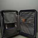 Traveler's Choice Pagosa Hardshell Expandable Luggage with Spinner Wheels, Navy, 26-Inch Medium