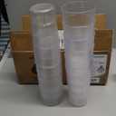 New Star Foodservice Restaurant-Grade Polycarbonate Beverage Tumblers, 20 oz, Clear, Set of 12
