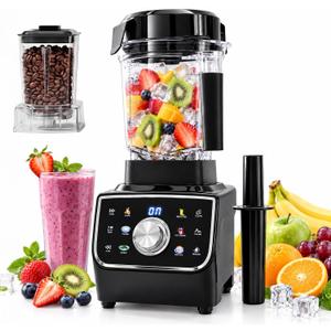 2000W Blenders for Kitchen, 70oz Pitcher & 28oz Grinder, 32000 RPM