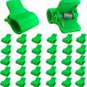 Greenhouse Clamps for 1/2 Inch PVC Pipe, Greenhouse Hoops,Support Frame, Grow Tunnel,Plant Support Garden Stakes.For Fixing Plant Cover, Garden Plastic Sheeting, Film Row Cover, Net.