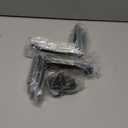 12 Pack - L 5" x H 4" x W1.5, 5mm Thick Black L Shelf Bracket, Iron Shelf Brackets, Metal Shelf Brackets, Floating Shelf, Shelf Supports with Screws