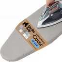 GORILLA GRIP Padded Ironing Board Cover, 15x54 Silver