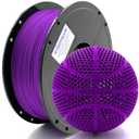 FlexiTough Flexible Filament Specifically for Printing Real-Game Bouncy Airless Basketball,1.75mm,1KG (2.2lbs),Compatible with Most FDM Printers,Royal Purple
