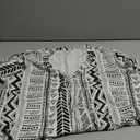 AKEWEI Spring Tops for Women 2026 V Neck Boho Tops for Women Short Sleeve Travel Outfits Womens Tshirt Casual Outfits,L