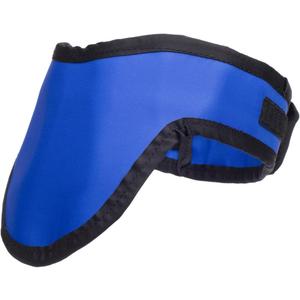 Thyroid Shield Light Weight Radiation Protection 0.5mm Pb Lead Equivlancy in Royal Blue