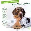 Benebone Dental Durable Dog Chew Toy for Aggressive Chewers, Real Chicken, Made in USA, Small