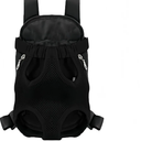 Dog Backpack Carrier/Cat Carrier,Adjustable, Hands-Free, Suitable for Small and Medium-Sized Dogs and Cats, Suitable for Hiking, Traveling, Camping, and Daily Walks,5.5-8.8lbs (Medium,Black)