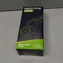 4V Rechargeable Rotary 2000 mAH Cordless Electric Scissors (purple)