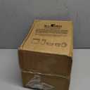 Masthome 1 Gallon Glass Jar with Lid,Large Glass Cookie Jar,Wide Mouth,Dishwasher Safe,Large Clear Jar,Storage Containers with Lids For Flour,Nuts,Cookies,Snacks-Send 15pcs Food Storage Bags