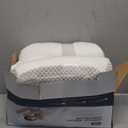 Osteo Cervical Pillow for Neck Pain Relief, Hollow Design Odorless Memory Foam Pillows with Cooling Case, Adjustable Orthopedic Bed Pillow for Sleeping, Support for Side Back Sleepers